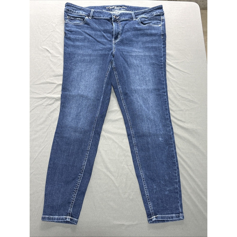 Maurices Women's MJEANS Mid-Rise, Size 18, Tapered Leg